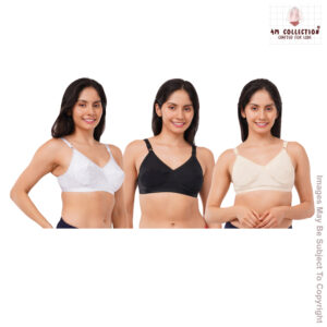 4M Collection – Premium Lace Padded Bra for Women